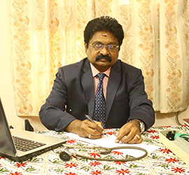 Dr. R. Ramesh, Chairman of Kannan Nursing Home, Laparoscopist and Endoscopist, Chidambaram